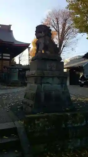 滝野川八幡神社の狛犬