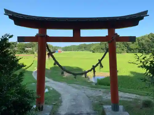 熊野神社の鳥居