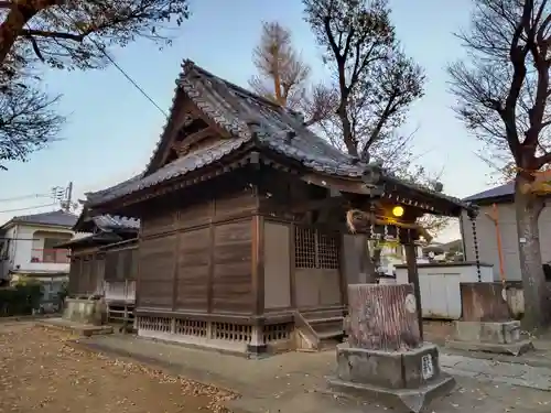 上小岩天祖神社の本殿・本堂