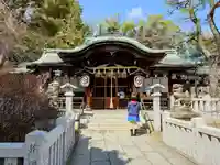 芦屋神社の本殿・本堂
