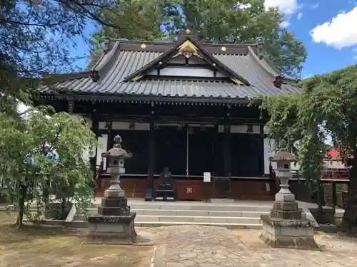 定林寺の本殿