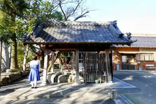 野々宮神社の手水