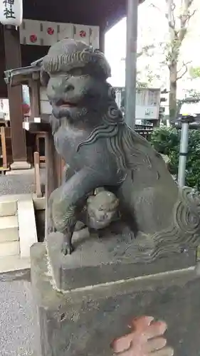 七社神社の狛犬