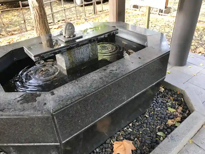 新琴似神社の手水舎