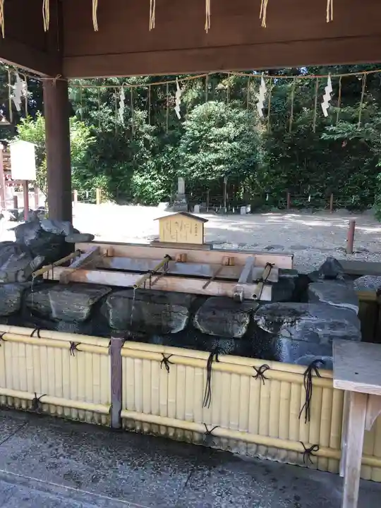 櫻木神社の手水舎