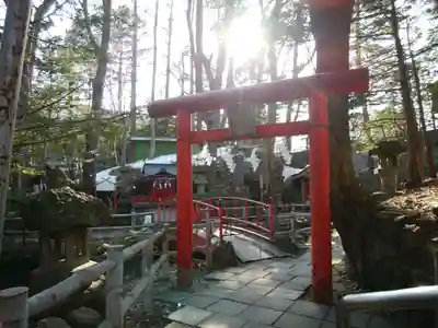 白石神社の鳥居