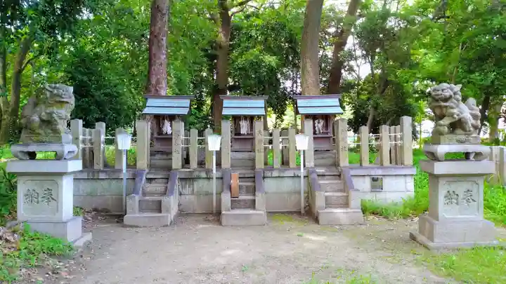 七所社の末社・摂社