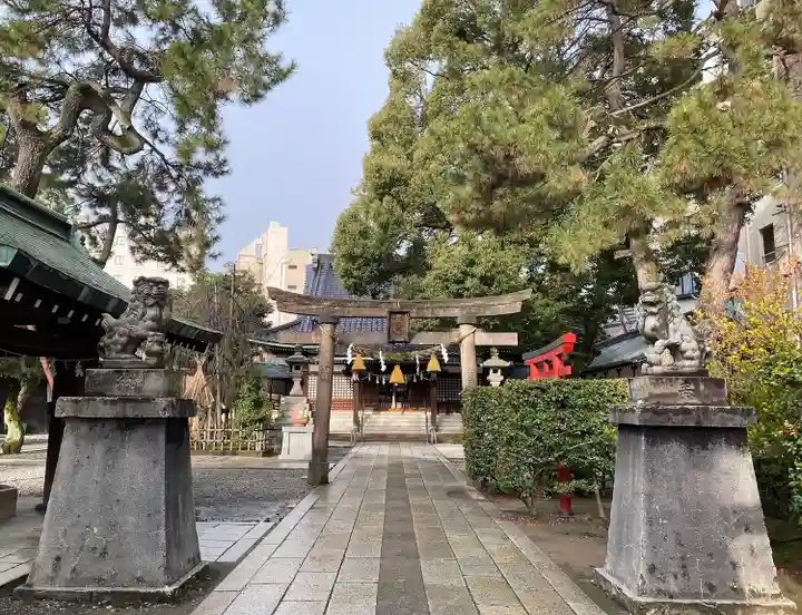 安江八幡宮(金沢水天宮)の鳥居