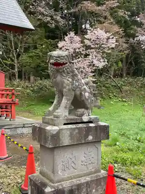 矢不来天満宮の狛犬