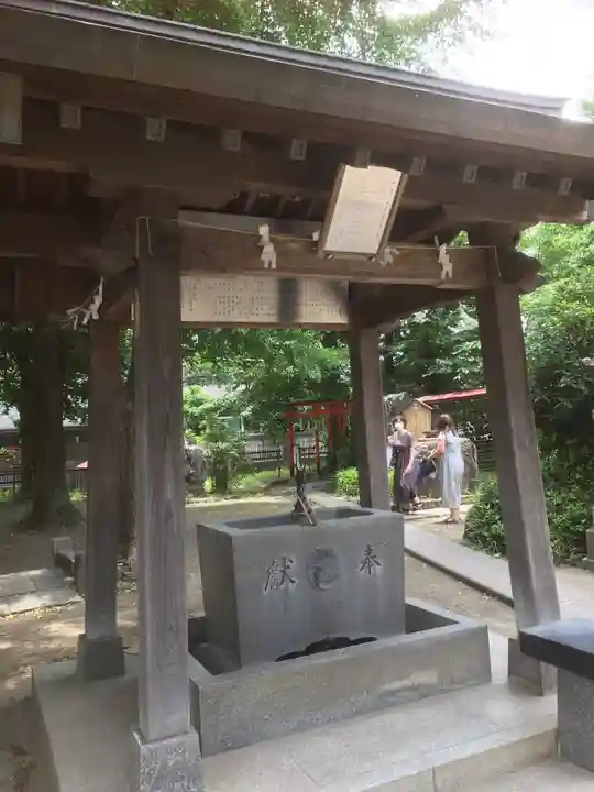 若宮八幡宮 の手水舎