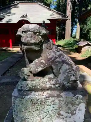 八幡神社の狛犬