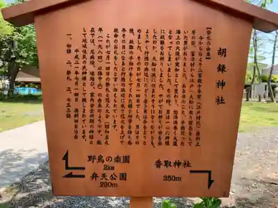 湊新田胡録神社(千葉県)