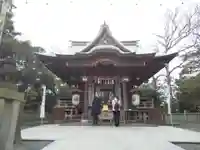 白旗神社の本殿・本堂