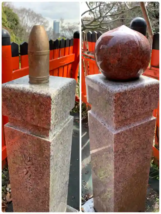 諏訪神社・諏訪山稲荷神社の像