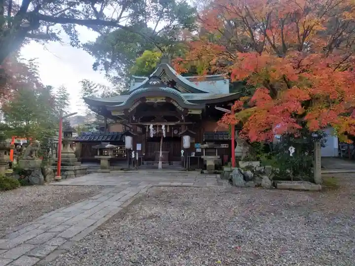 粟田神社の本殿・本堂