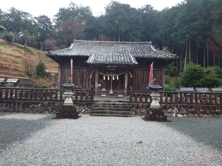 蜂前神社の本殿・本堂