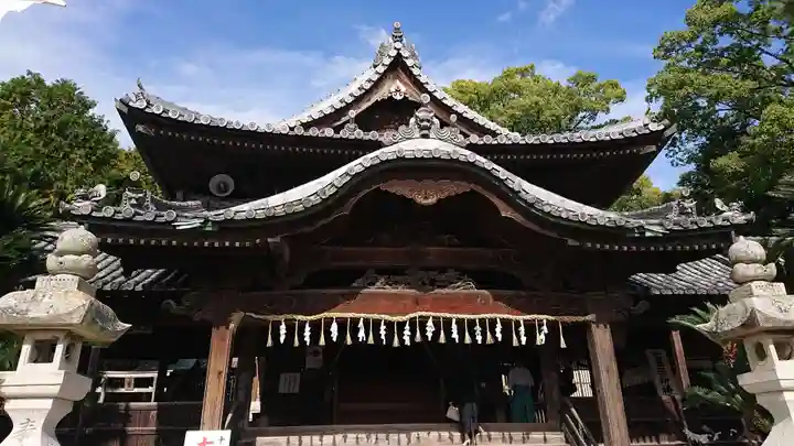 赤穂八幡宮の本殿・本堂