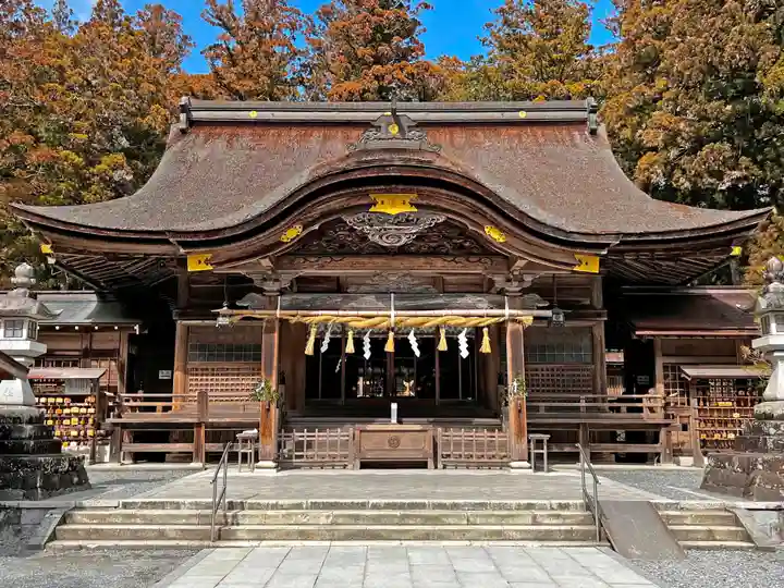 小國神社の本殿・本堂