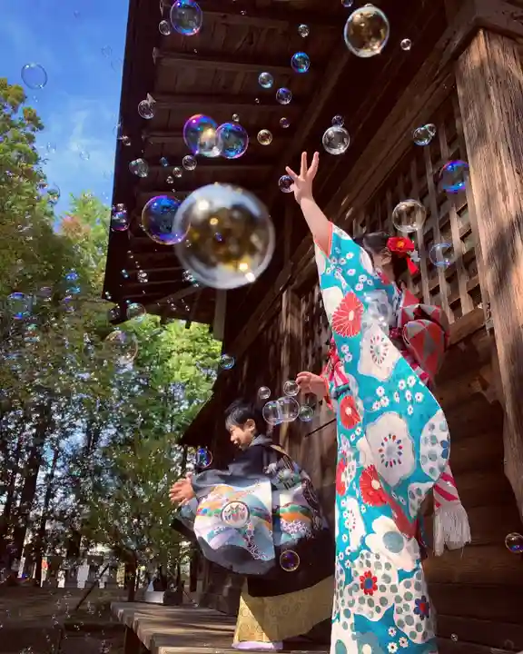 滑川神社 - 仕事と子どもの守り神の七五三参
