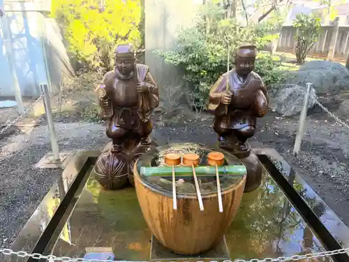 亀戸 香取神社の像