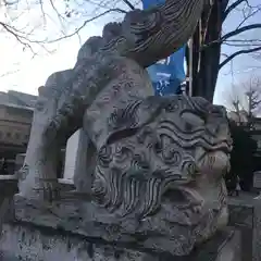 大鳥神社の狛犬