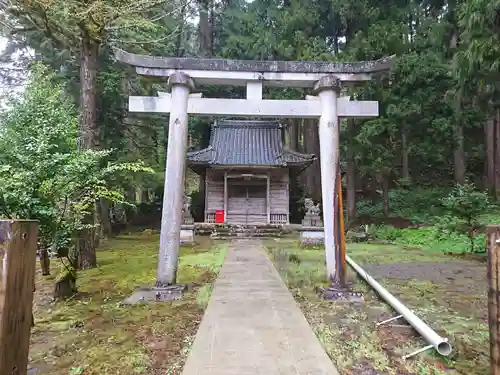 部子神社の鳥居