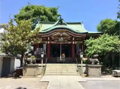 千住本氷川神社の本殿・本堂