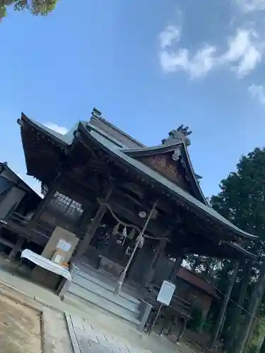 松屋八幡宮の本殿