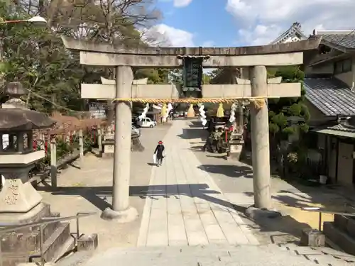 茨木神社の鳥居