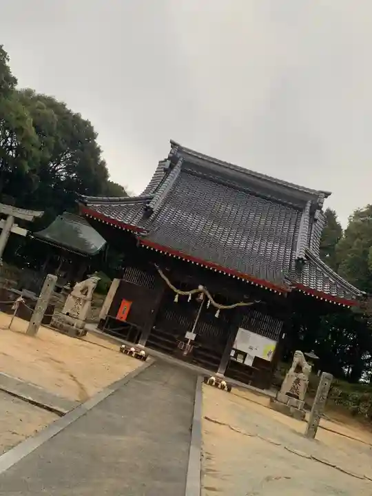 安岡八幡宮の本殿・本堂