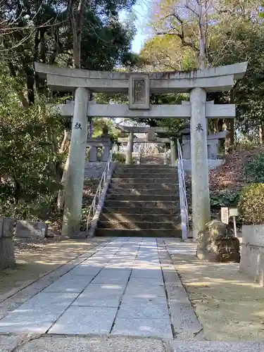 八剣神社の鳥居