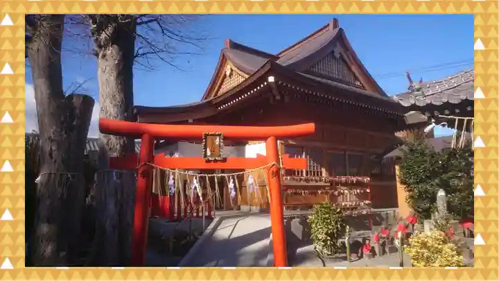 於菊稲荷神社(群馬県)