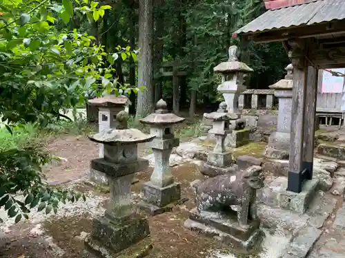 大葦神社の狛犬