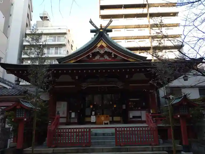秋葉神社の本殿・本堂