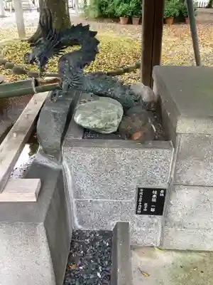 御裳神社の手水舎