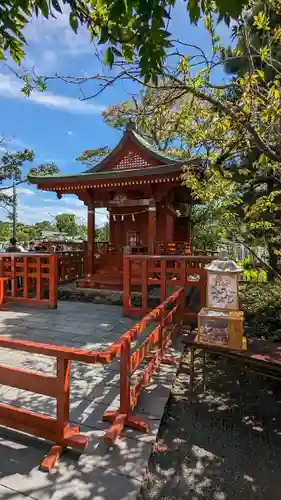 旗上弁財天社の本殿・本堂