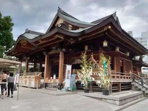 湯島天満宮の本殿・本堂
