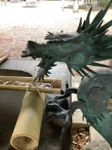 小垣江神明神社の手水舎