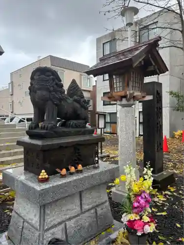札幌諏訪神社の狛犬
