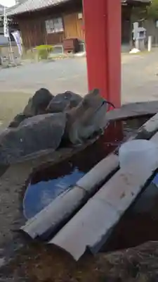 甚目寺の手水舎