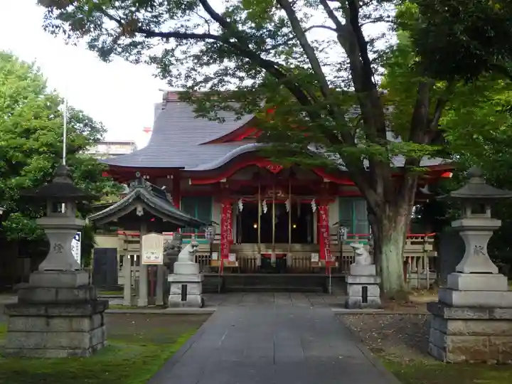 戸部杉山神社の本殿・本堂
