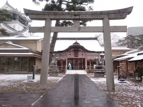 龍城神社の鳥居