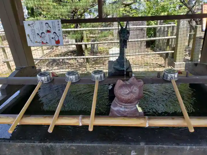 福良天満宮の手水舎