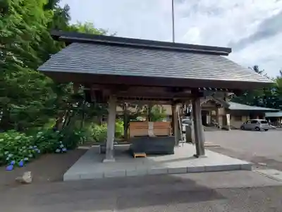 旭川神社の手水舎
