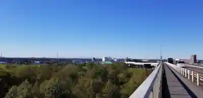 鵜森稲荷神社の周辺