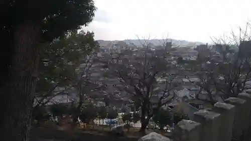 阿智神社の景色