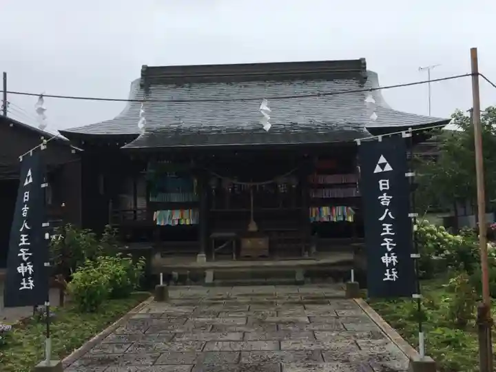 日吉八王子神社の本殿・本堂