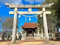 清末八幡宮の鳥居