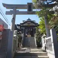 神楽坂若宮八幡神社の手水舎