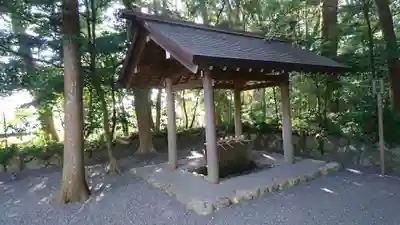 伊雜宮（皇大神宮別宮）の手水舎